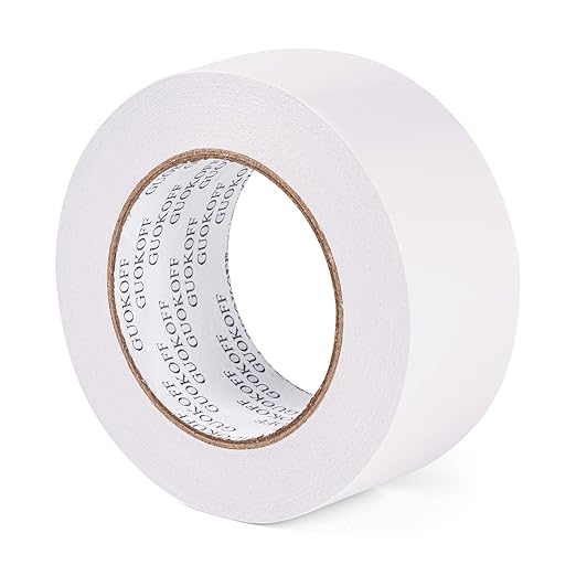 GUOKOFF Double Sided Tape 2 Inch x 40 Yards, Strong Adhesive Double Sided by GUOKOFF