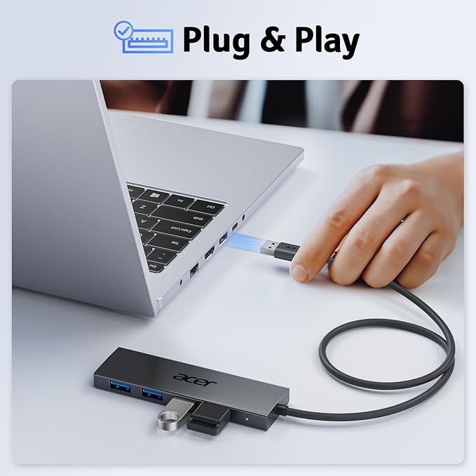 Acer USB Hub 4 Ports, USBA Splitter - Image 5