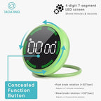 Emerald Quick Que Kitchen Timers, Visual timers Large LED Display Magnetic - Image 2