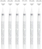 Grabie 6 White Extra Fine Tip Acrylic Paint Marker Set, 6 Pack, 0.7mm Acrylic - Image 8