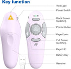 QUI Presentation Clicker Wireless Presenter Remote Clicker - Image 7