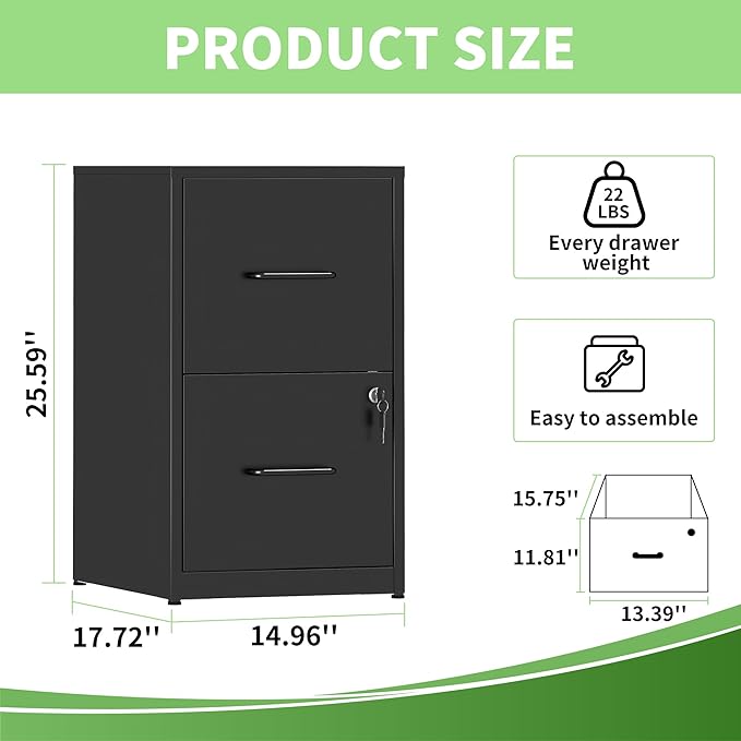 OPTYMIRA Metal File Cabinet - Image 3