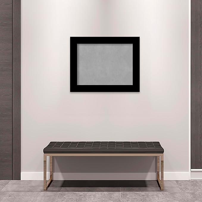 Amanti Art Black Framed Magnetic Board 23x29 Medium Vision Board - Image 6