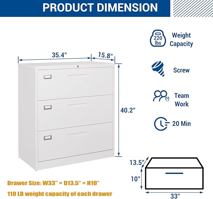 Fesbos Lateral File Cabinet - Image 3