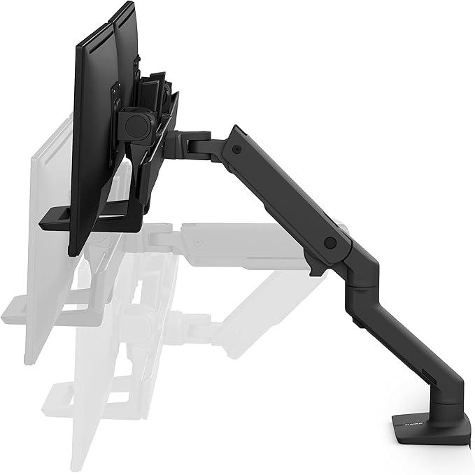 Ergotron – HX Dual Monitor Arm, VESA Desk Mount – - Image 3