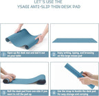YSAGi Non-Slip Leather Desk Pad L Size, Waterproof Laptop Computer Desk - Image 6