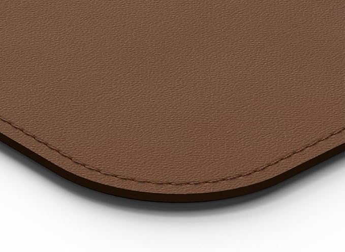 POUT TekDec Mat – Vegan Leather Desk Pad, Water-Resistant Surface, Anti-Slip - Image 8