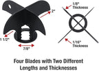 Zenith by Danco Crack and Crevice Cleaner, Weeding and Crevice Cleaning Tool - Image 6