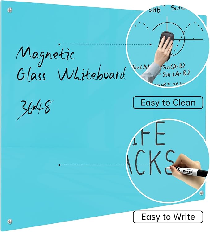 Magnetic Glass Dry Erase Board - Image 4