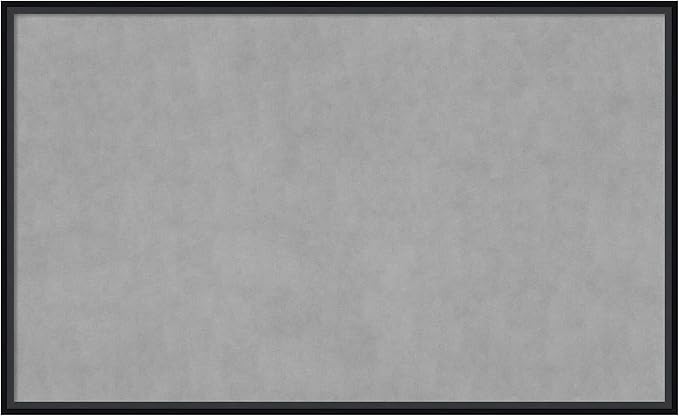 Amanti Art Black Framed Magnetic Board 25x41 Large Vision Board by AmantiArt
