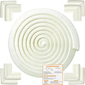 Baby Proof Corners and Edges Protector 20ft Edge+8 Corner Guard, Fireplace Baby by Dekukar