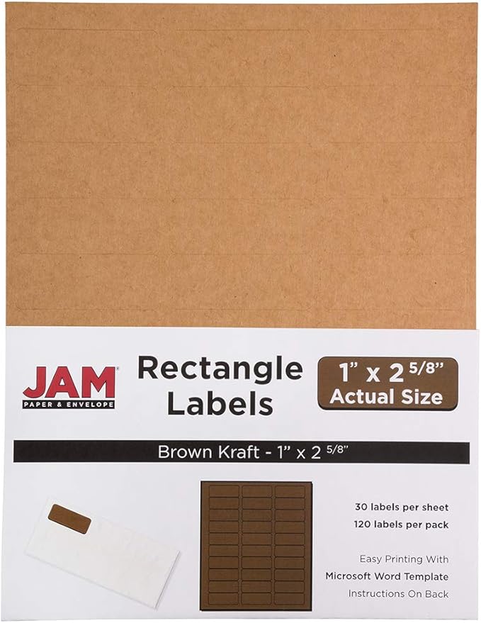 JAM PAPER Return Address Labels - Image 7