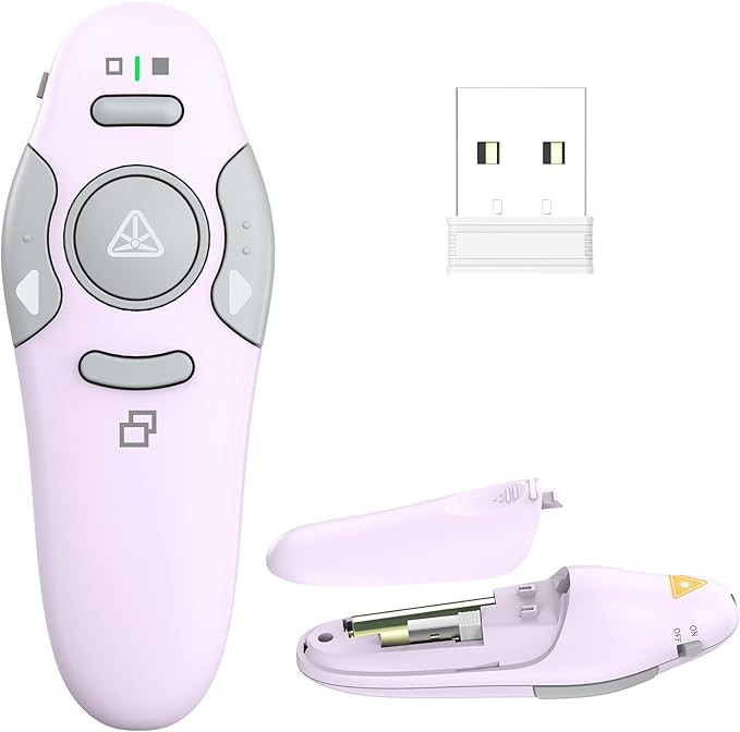 QUI Presentation Clicker Wireless Presenter Remote Clicker by QUI