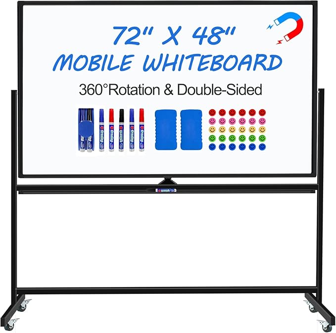Max-officoo Large Dry Erase White Board by Unknown