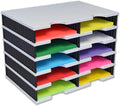 Ultimate Office TierDrop Literature Organizer/Forms Mailroom Classroom Sorter by UltimateOffice