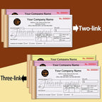 Personalized Invoice Book Custom 2 Part/3 Part Receipt Book Quote Estimate - Image 3