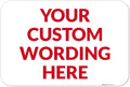 Custom Sign, Personalized Metal Signs, Customize by SigoSigns