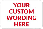 Custom Sign, Personalized Metal Signs, Customize by SigoSigns