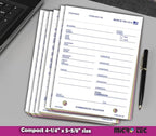 Commission Voucher Book CV-59-3 Part Carbonless Forms, Triplicate NCR Receipt - Image 9