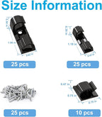 Cable Management Clips Black, Adhesive Cord Organizer - Image 2