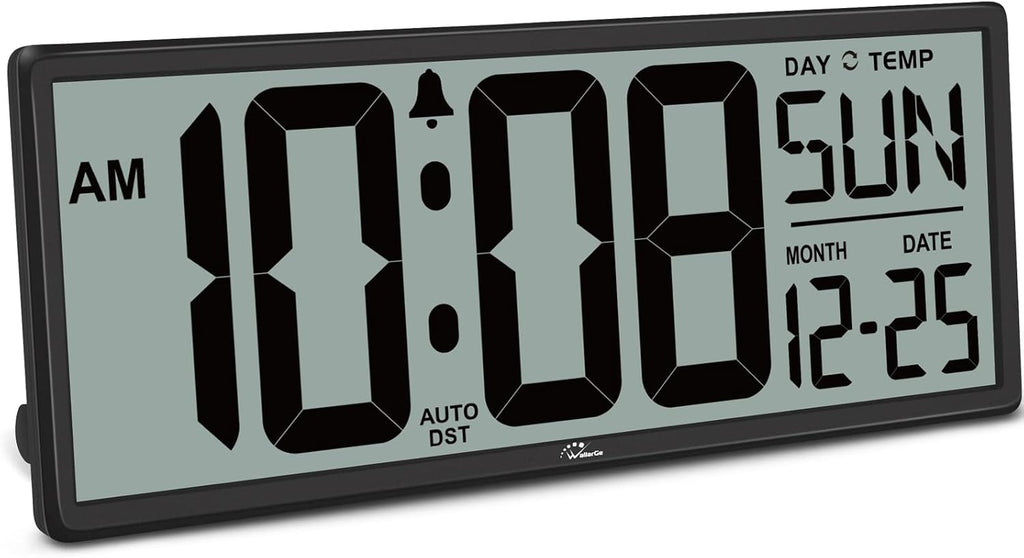 wallarge 14.5'' large digital wall clock battery operated, main product view