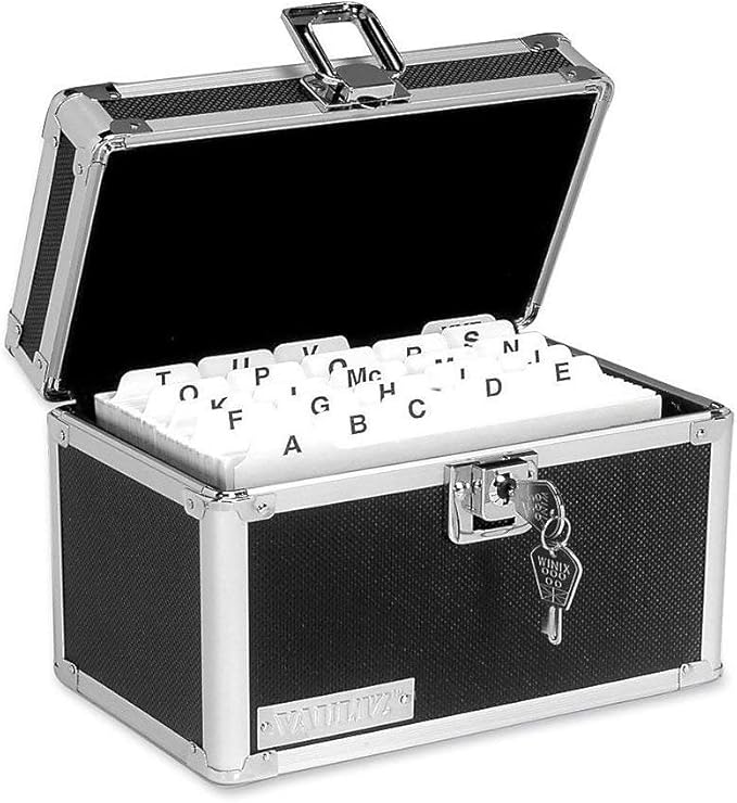 Vaultz Lockable Index Card Holder - Image 5
