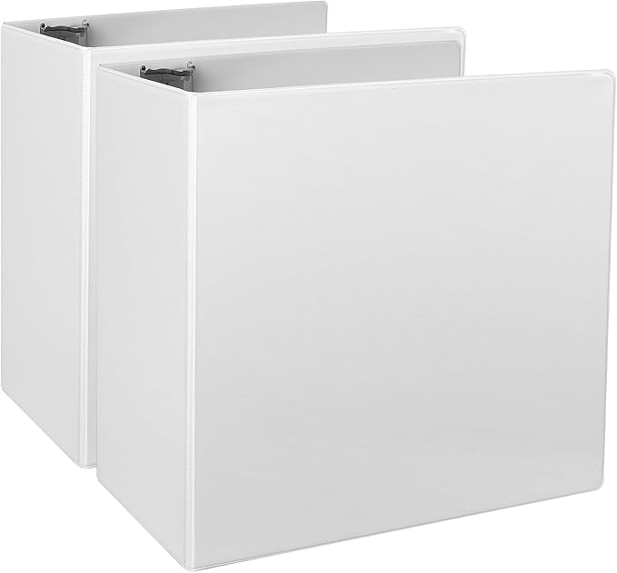 CIXILDTS 5-Inch 3 Ring Binder, Standard 5" Slant-D Ring Binder Fit Letter Size by CIXILDTSOffice