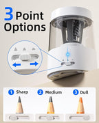 ZMOL Electric Rechargeable Pencil Sharpener, Automatic Pencil Sharpeners Kids - Image 3