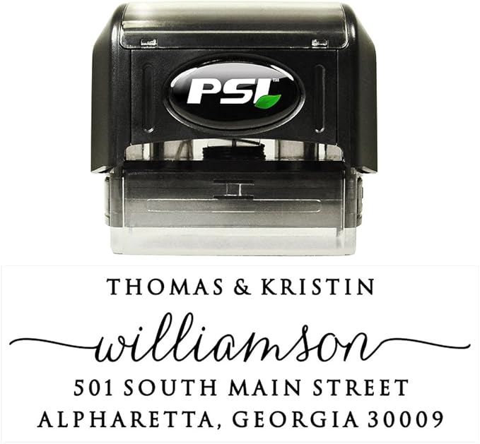 PrettySweetParty Self Inking Return Address Stamp - Image 2