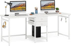 Tribesigns 79 Inch Extra Long Double Desk - Image 8