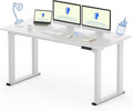 FLEXISPOT 4 Legs Standing Desk 63 x 28 Inch Electric Adjustable Height Desk