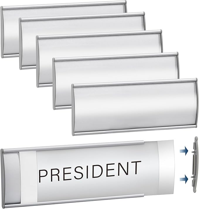 Plecterco 6 Pcs Office Door Signs by Unknown