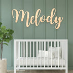Personalized Wooden Name Sign for Nursery - Image 2