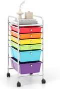 RELAX4LIFE 6-Drawer Rolling Storage Cart by RELAX4LIFE