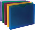 Smead Poly Expanding File Jacket, Straight-Cut Tab, 1” Expansion, Letter Size by SMEAD