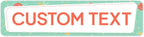 Custom Sign, Custom Street Sign, 11 Font Colors, 13 Font Styles, 4 Hole Options