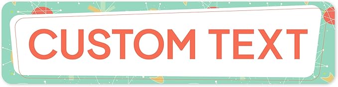Custom Sign, Custom Street Sign, 11 Font Colors, 13 Font Styles, 4 Hole Options by MySignCenter