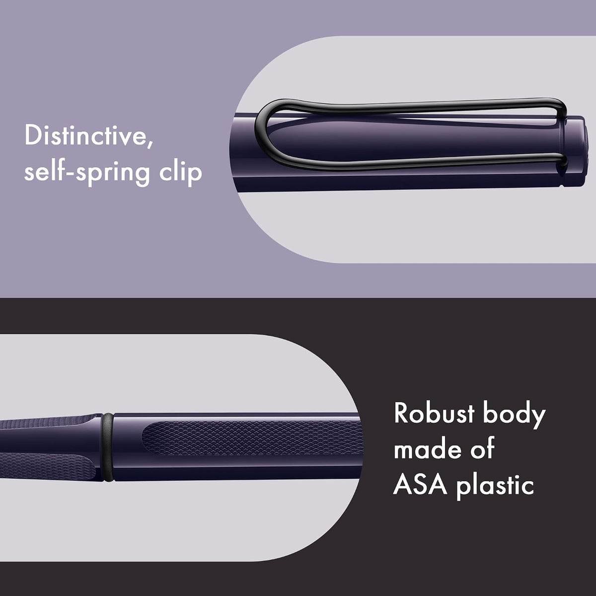 Lamy safari meteora - Rollerball Pen with ergonomic grip & line width M -...