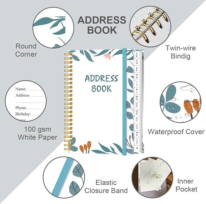Address Book with Alphabetical Tabs - Image 2