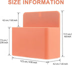 Orange Magnetic Dry Erase Marker Holder, Magnetic Pencil Cup, Magnetic Marker - Image 2