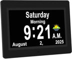 SSYA Dementia Clocks with Day and Date by SSYA
