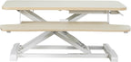VIVO 28 inch Desk Converter, K Series, Height Adjustable Sit to Stand Riser