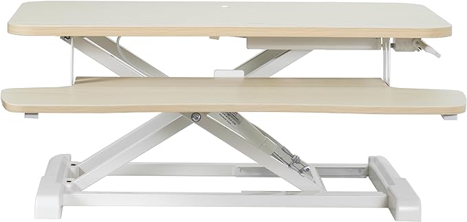 VIVO 28 inch Desk Converter, K Series, Height Adjustable Sit to Stand Riser by VIVO