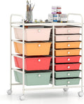Giantex 12 Drawer Rolling Cart