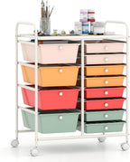 Giantex 12 Drawer Rolling Cart