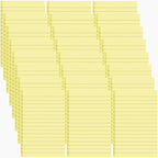 24 Pack Lined Sticky Notes 4X6 in Self Sticky Note Pads Colorful Post Stickies by Beieverluck