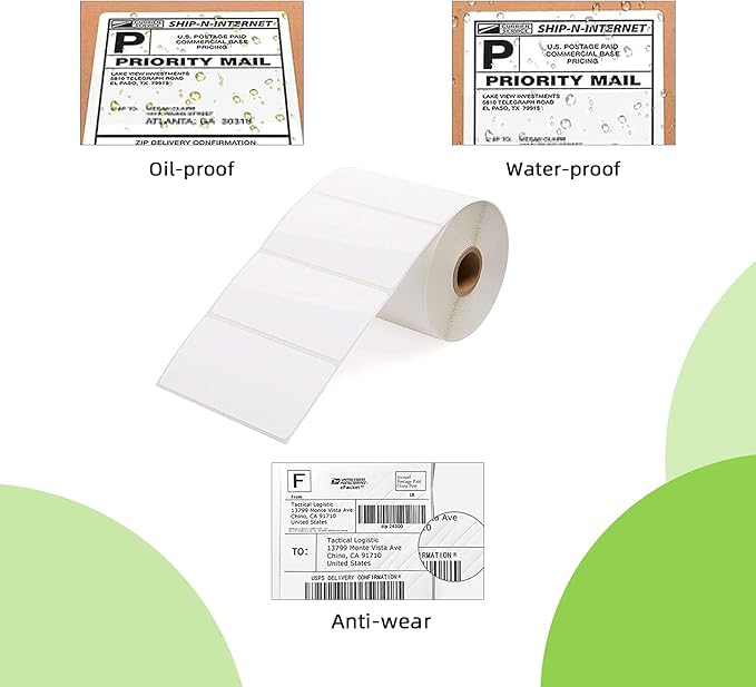 Compatible 4" x 2" Direct Thermal Labels Replacement - Image 5