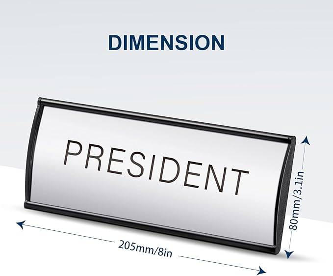 Plecterco 4 Pcs Office Door Signs - Image 2
