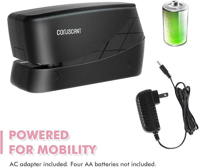Coruscant Electric Stapler, Heavy Duty Desktop Stapler, Includes 2000 Staples - Image 6