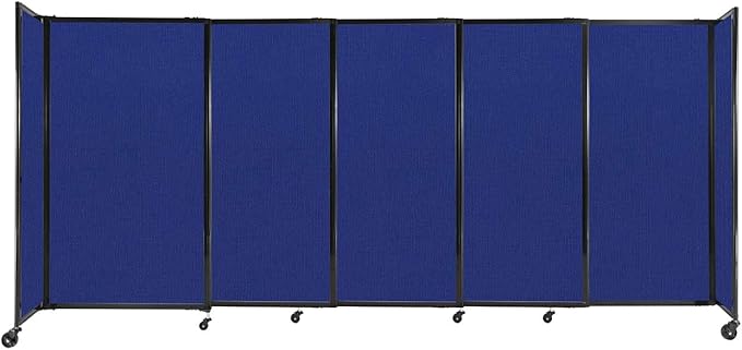 Versare Straightwall Sliding Portable Wall Partition | Freestanding Office by VERSARE